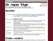 Tablet Screenshot of filmvege.veganquebec.net